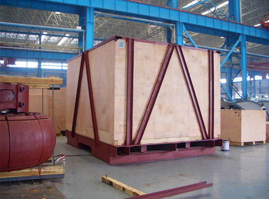 沈北钢木混合结构大型包装箱